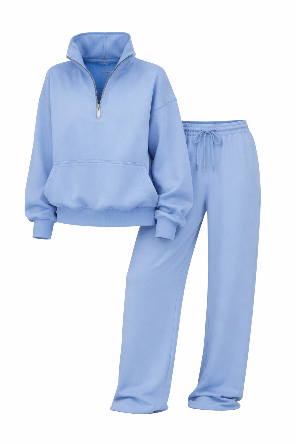 Cozy Chic Half-Zip Athleisure Set